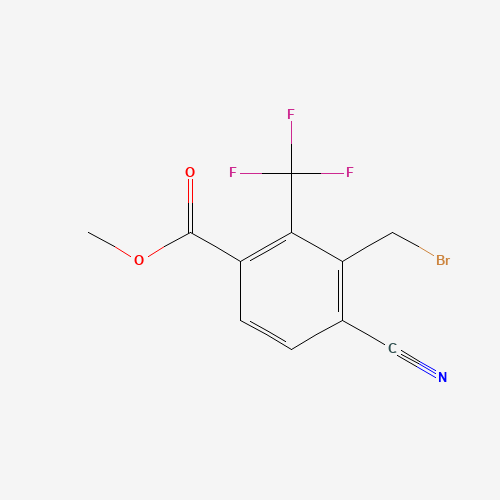 methyl 3-(bromomethyl)-4-cyano-2-(trifluoromethyl)benzoate (CAS: 1099094-32-2) - Related Chemical Product