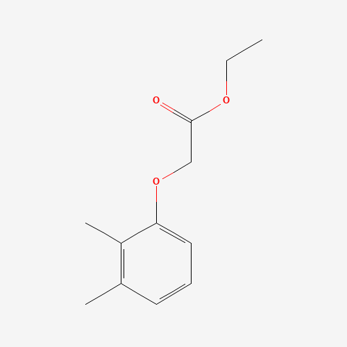 ethyl 2-(2,3-dimethylphenoxy)acetate (CAS: 16861-31-7) - Chemical Structure and Molecular Formula 