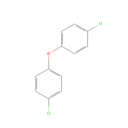 1-chloro-4-(4-chlorophenoxy)benzene (CAS: 2444-89-5) - Chemical Structure and Molecular Formula 