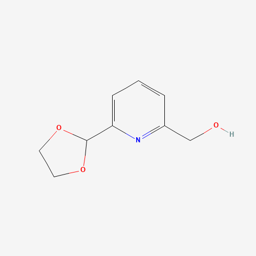 [6-(1,3-dioxolan-2-yl)pyridin-2-yl]methanol (CAS: 208111-47-1) - Related Chemical Product