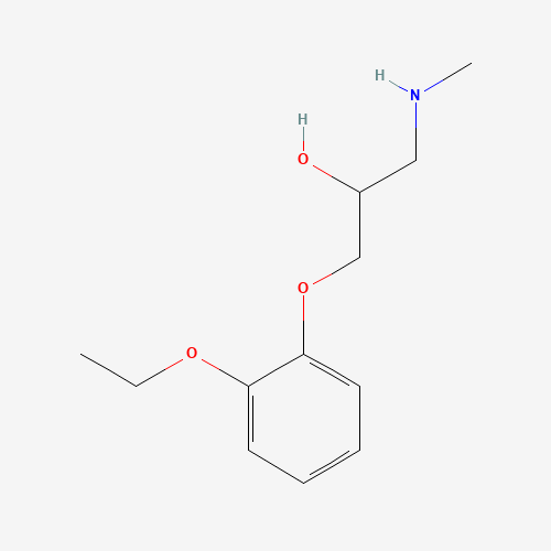 1-(2-ethoxyphenoxy)-3-(methylamino)propan-2-ol (CAS: 14754-63-3) - Related Chemical Product
