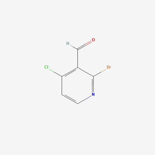 2-bromo-4-chloropyridine-3-carbaldehyde (CAS: 1289197-78-9) - Chemical Structure and Molecular Formula 