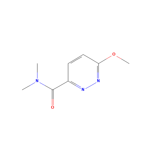 6-methoxy-N,N-dimethylpyridazine-3-carboxamide (CAS: 1448872-55-6) - Related Chemical Product