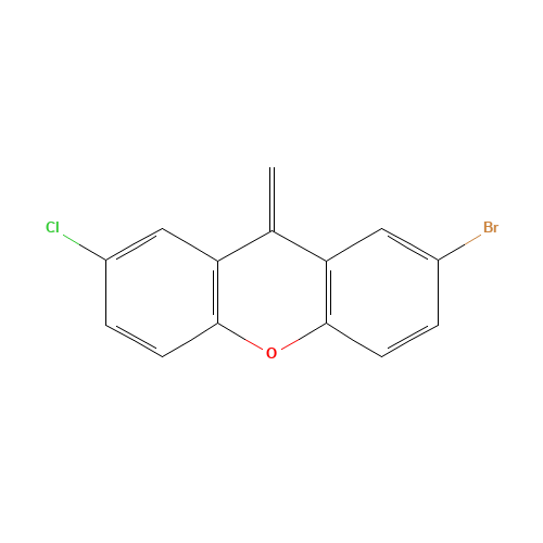 2-bromo-7-chloro-9-methylidenexanthene (CAS: 1215864-27-9) - Related Chemical Product