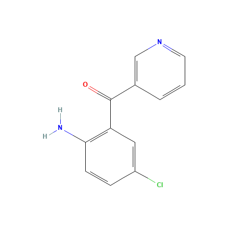 (2-amino-5-chlorophenyl)-pyridin-3-ylmethanone (CAS: 105192-41-4) - Related Chemical Product