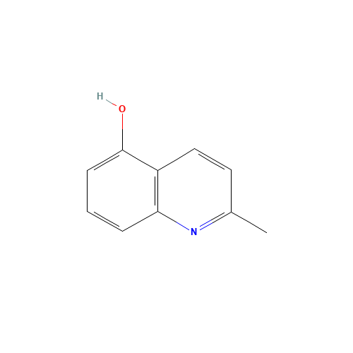 2-methyl-1H-quinolin-5-one (CAS: 607-72-7) - Chemical Structure and Molecular Formula 