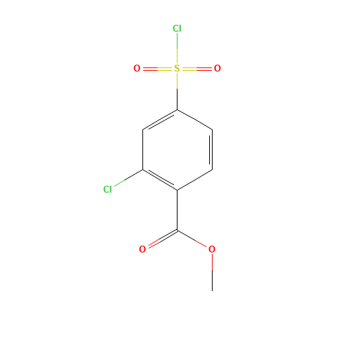 methyl 2-chloro-4-chlorosulfonylbenzoate (CAS: 260968-87-4) - Related Chemical Product