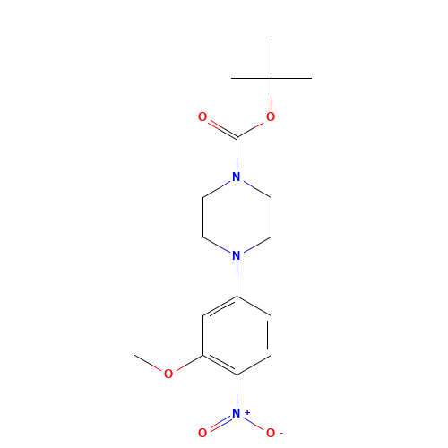 tert-butyl 4-(3-methoxy-4-nitrophenyl)piperazine-1-carboxylate (CAS: 1017782-79-4) - Related Chemical Product
