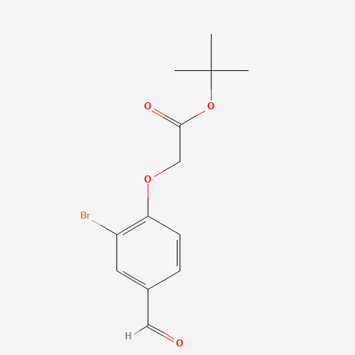 tert-butyl 2-(2-bromo-4-formylphenoxy)acetate (CAS: 850349-12-1) - Related Chemical Product