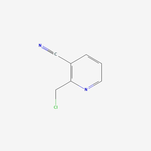 2-(chloromethyl)pyridine-3-carbonitrile (CAS: 848774-96-9) - Chemical Structure and Molecular Formula 