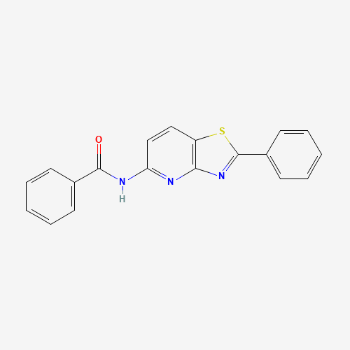N-(2-phenyl-[1,3]thiazolo[4,5-b]pyridin-5-yl)benzamide (CAS: 52334-39-1) - Related Chemical Product