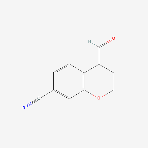 4-formyl-3,4-dihydro-2H-chromene-7-carbonitrile (CAS: 1374357-64-8) - Related Chemical Product