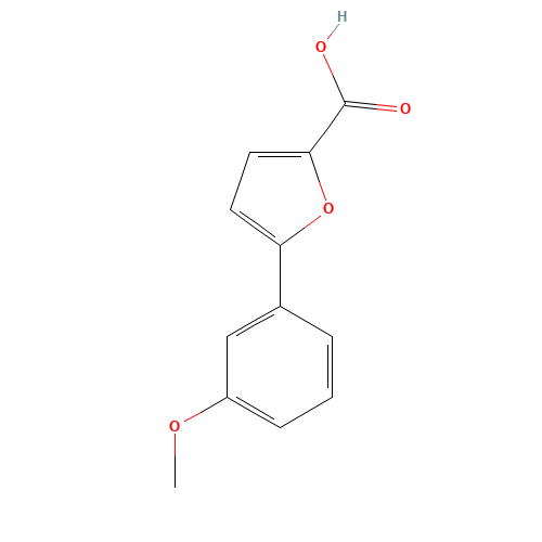 5-(3-methoxyphenyl)furan-2-carboxylic acid (CAS: 54022-96-7) - Related Chemical Product