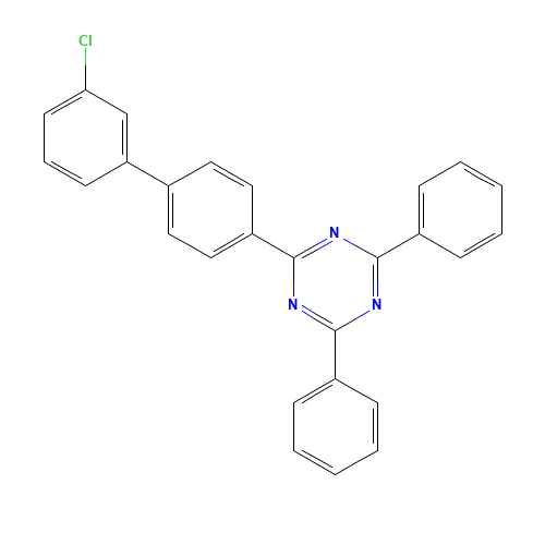 2-[4-(3-chlorophenyl)phenyl]-4,6-diphenyl-1,3,5-triazine (CAS: 1443049-84-0) - Related Chemical Product