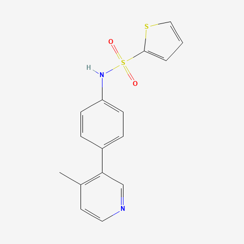 N-[4-(4-methylpyridin-3-yl)phenyl]thiophene-2-sulfonamide (CAS: 1357092-92-2) - Related Chemical Product