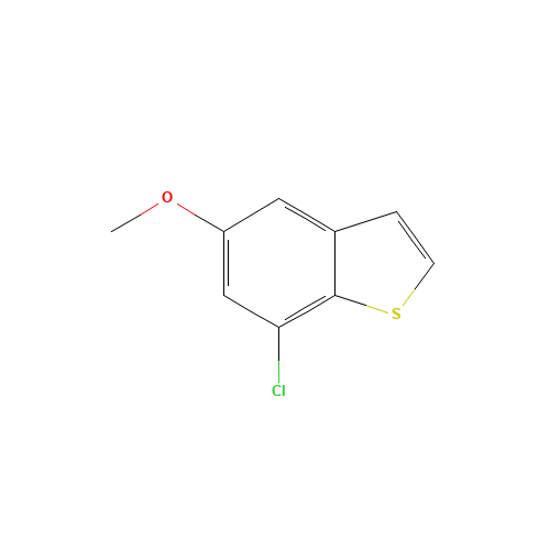 7-chloro-5-methoxy-1-benzothiophene (CAS: 959144-63-9) - Related Chemical Product