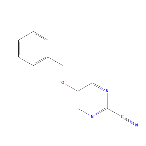 5-phenylmethoxypyrimidine-2-carbonitrile (CAS: 166672-22-6) - Related Chemical Product