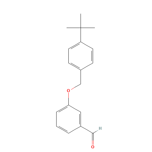 3-[(4-tert-butylphenyl)methoxy]benzaldehyde (CAS: 172931-91-8) - Related Chemical Product