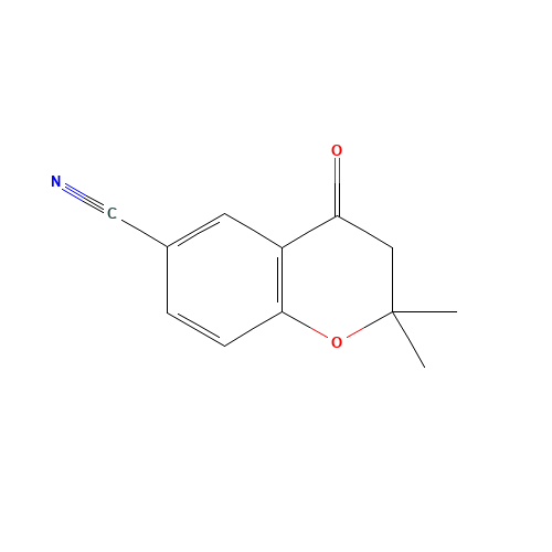 2,2-dimethyl-4-oxo-3H-chromene-6-carbonitrile (CAS: 121021-88-3) - Related Chemical Product