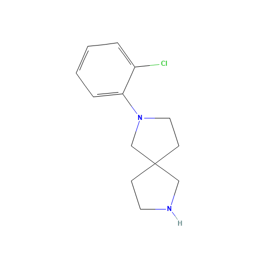 2-(2-chlorophenyl)-2,7-diazaspiro[4.4]nonane (CAS: 1202179-31-4) - Related Chemical Product