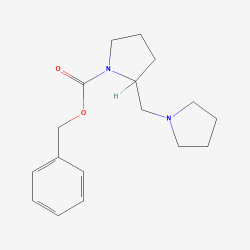 benzyl 2-(pyrrolidin-1-ylmethyl)pyrrolidine-1-carboxylate (CAS: 134591-58-5) - Related Chemical Product