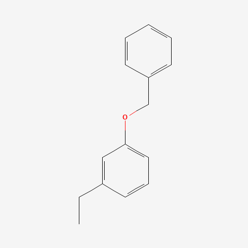 1-ethyl-3-phenylmethoxybenzene (CAS: 668477-50-7) - Chemical Structure and Molecular Formula 