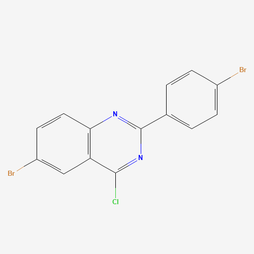 6-bromo-2-(4-bromophenyl)-4-chloroquinazoline (CAS: 885277-83-8) - Related Chemical Product
