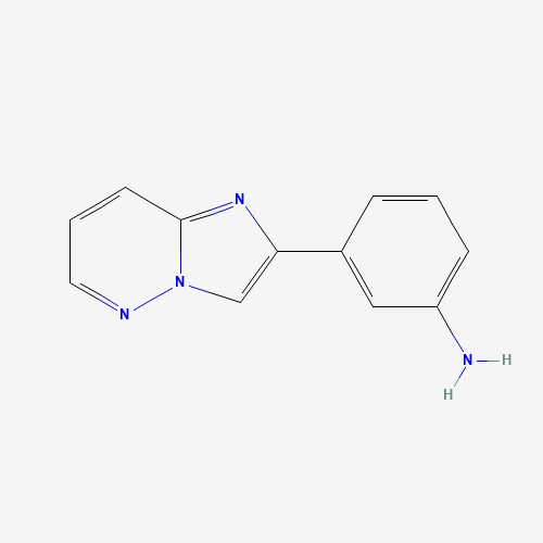 3-imidazo[1,2-b]pyridazin-2-ylaniline (CAS: 1149381-78-1) - Related Chemical Product