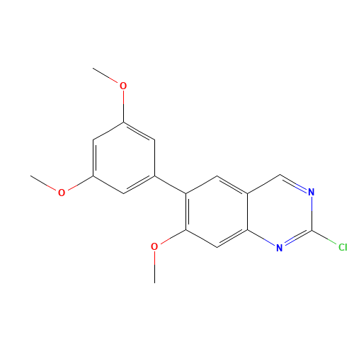2-chloro-6-(3,5-dimethoxyphenyl)-7-methoxyquinazoline (CAS: 1538605-42-3) - Related Chemical Product