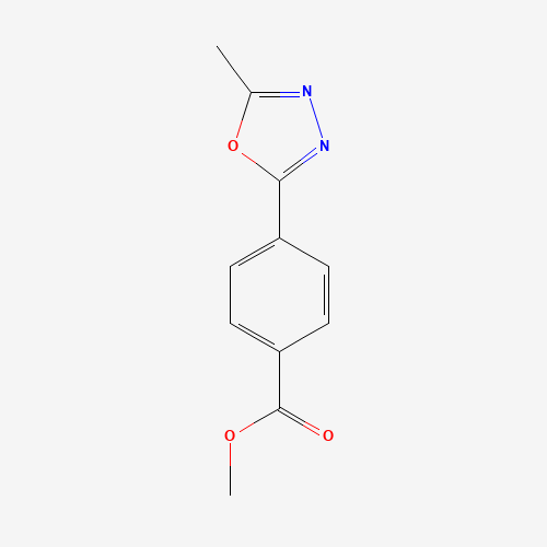 methyl 4-(5-methyl-1,3,4-oxadiazol-2-yl)benzoate (CAS: 201050-72-8) - Related Chemical Product