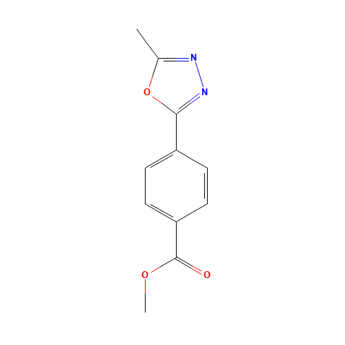 methyl 4-(5-methyl-1,3,4-oxadiazol-2-yl)benzoate (CAS: 201050-72-8) - Related Chemical Product