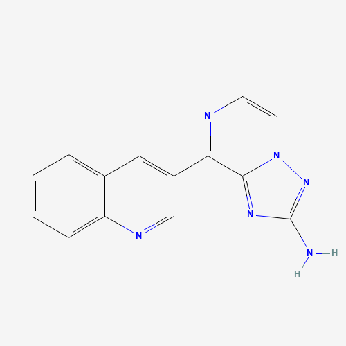 8-quinolin-3-yl-[1,2,4]triazolo[1,5-a]pyrazin-2-amine (CAS: 1360612-74-3) - Related Chemical Product