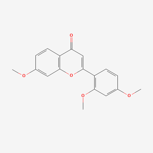 2-(2,4-dimethoxyphenyl)-7-methoxychromen-4-one (CAS: 7578-51-0) - Related Chemical Product