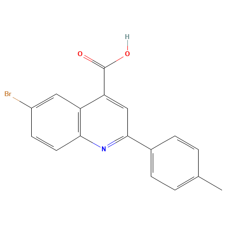 6-bromo-2-(4-methylphenyl)quinoline-4-carboxylic acid (CAS: 330194-05-3) - Related Chemical Product