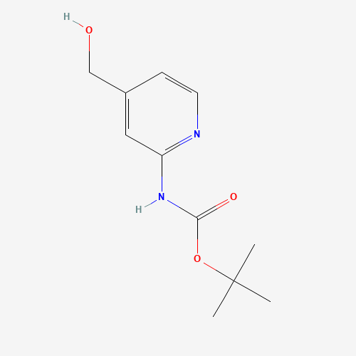 tert-butyl N-[4-(hydroxymethyl)pyridin-2-yl]carbamate (CAS: 304873-62-9) - Related Chemical Product