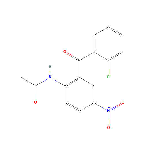 N-[2-(2-chlorobenzoyl)-4-nitrophenyl]acetamide (CAS: 631861-76-2) - Related Chemical Product