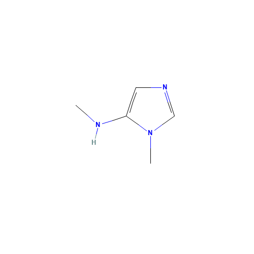 N,3-dimethylimidazol-4-amine (CAS: 344323-05-3) - Chemical Structure and Molecular Formula 