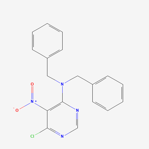 N,N-dibenzyl-6-chloro-5-nitropyrimidin-4-amine (CAS: 882272-97-1) - Related Chemical Product