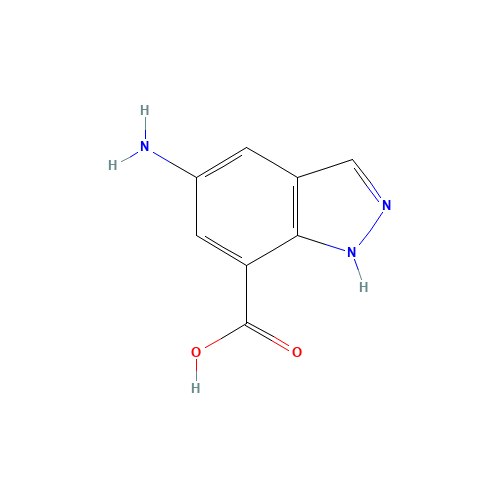 5-amino-1H-indazole-7-carboxylic acid (CAS: 885272-13-9) - Related Chemical Product