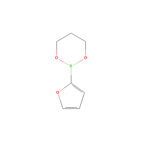 2-(furan-2-yl)-1,3,2-dioxaborinane (CAS: 361157-23-5) - Related Chemical Product
