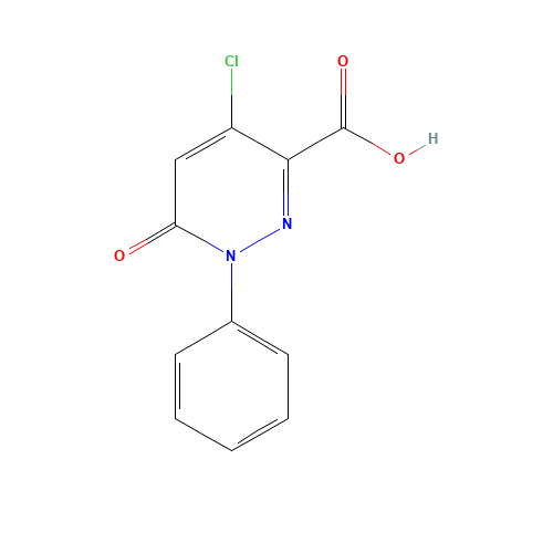 4-chloro-6-oxo-1-phenylpyridazine-3-carboxylic acid (CAS: 339030-73-8) - Related Chemical Product