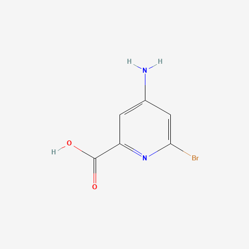 4-amino-6-bromopyridine-2-carboxylic acid (CAS: 1060811-27-9) - Related Chemical Product