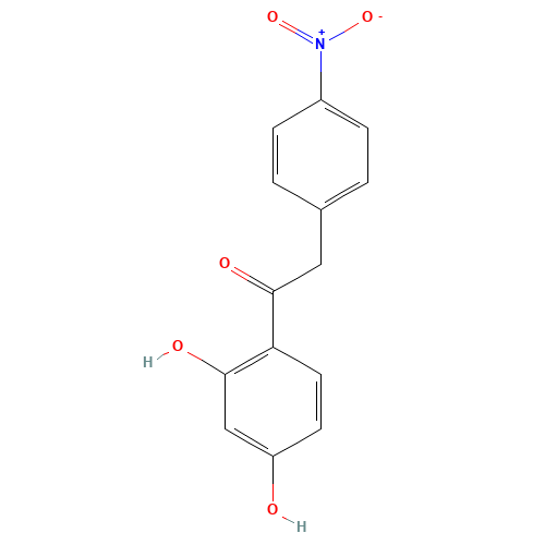 1-(2,4-dihydroxyphenyl)-2-(4-nitrophenyl)ethanone (CAS: 15485-63-9) - Related Chemical Product