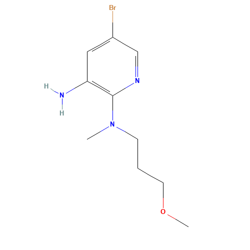 5-bromo-2-N-(3-methoxypropyl)-2-N-methylpyridine-2,3-diamine (CAS: 1259440-11-3) - Related Chemical Product