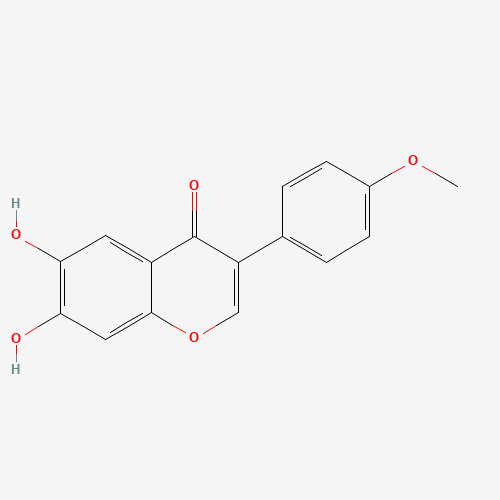 6,7-dihydroxy-3-(4-methoxyphenyl)chromen-4-one (CAS: 897-46-1) - Related Chemical Product