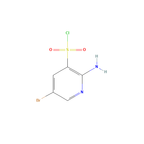 2-amino-5-bromopyridine-3-sulfonyl chloride (CAS: 868963-98-8) - Related Chemical Product