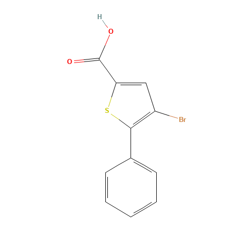 4-bromo-5-phenylthiophene-2-carboxylic acid (CAS: 932841-57-1) - Related Chemical Product