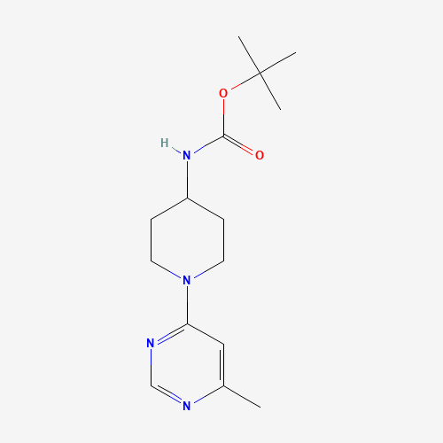 tert-butyl N-[1-(6-methylpyrimidin-4-yl)piperidin-4-yl]carbamate (CAS: 1329672-52-7) - Related Chemical Product