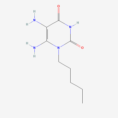 5,6-diamino-1-pentylpyrimidine-2,4-dione (CAS: 75915-06-9) - Related Chemical Product