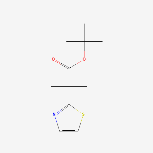 tert-butyl 2-methyl-2-(1,3-thiazol-2-yl)propanoate (CAS: 1312537-41-9) - Related Chemical Product
